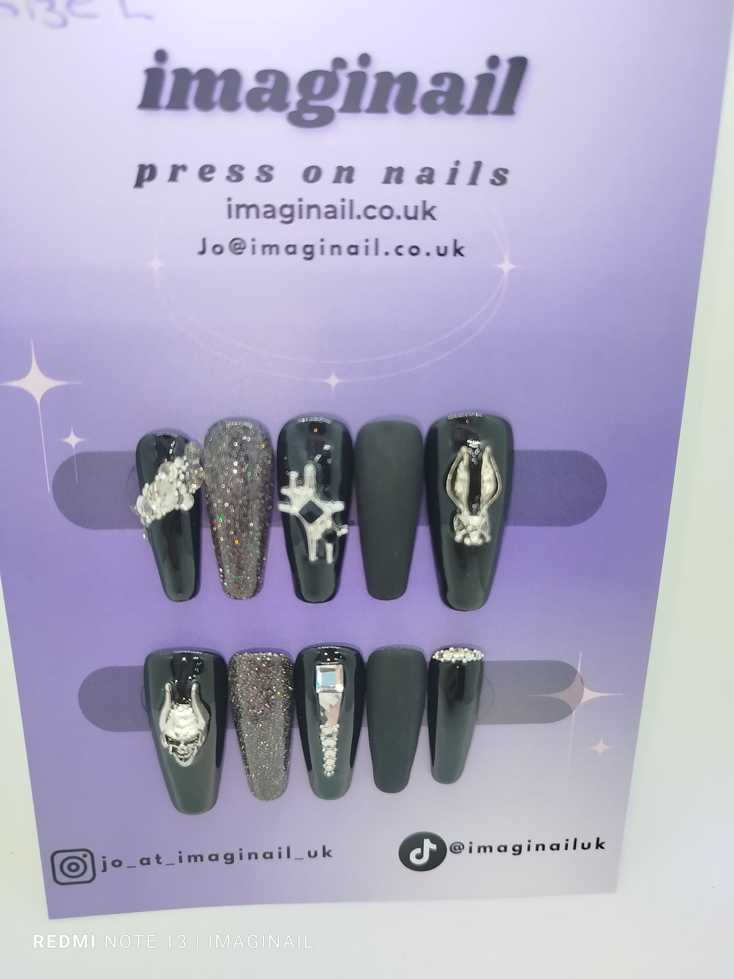 Gothic Bling set Size L